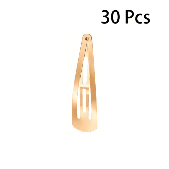 RAGUPEL 30 Pcs Metal Hair Clips,Large Grip Hair Barrettes,Thickened Design Will Not Tangle Hair Hair Accessories for Styling,Gold