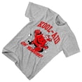 thumbnail image 4 of Kool-Aid Mens Shirt, Graphic Oh Yeah Drink Mix Man T-Shirt Heather Grey – S, 4 of 6