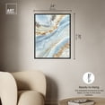 thumbnail image 4 of A Beautiful Fiction Mineral, Agate & Geode Wall Art Canvas Wall Art by Art Remedy, Black Floater Frame, 25" x 31", 4 of 6