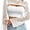 White, variant on Women’s Cropped Knit Shrug Top Lightweight Bell Sleeve Summer Cover-Up, Soft Breathable Cropped Cardigan Shrug for Casual & Beach, Cropped Shrug Women