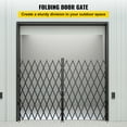 thumbnail image 2 of Puerta de Seguridad Plegable Doble VEVOR Acabado en Polvo 1,5 x 3 m con Ruedas, 2 of 9