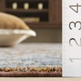 thumbnail image 5 of Safavieh Heirloom Lucy Oriental Polyester Area Rug, Rust/Blue, 5'3" x 7'6", 5 of 11