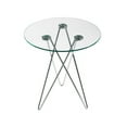 thumbnail image 1 of Eurostyle Zoey Round Side Table in Clear Tempered Glass, 1 of 2
