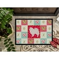 thumbnail image 3 of Carolines Treasures CK5837JMAT German Spitz 1 Love Door Mat Indoor Rug or Outdoor Welcome Mat 24x36 Doormat 36"L x 24"W, 3 of 4