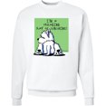 thumbnail image 2 of Inktastic Cool Belly Westie Adult Sweatshirt, 2 of 4