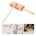 thumbnail image 3 of Instrument de Percussion en Bois Jouet d'Éveil Musical Outil d'Enseignement de la Musique (Kaki), 3 of 7