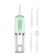 thumbnail image 4 of Flosser De Agua Dental Portátil, Irrigador Oral Eléctrico Recargable, 3 Modos, Hilo Dental De Agua, Limpiador Dental Resistente Al Agua Con 4 Boquillas Eigraketly CE007296-02, 4 of 6