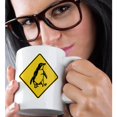 thumbnail image 2 of 3drose, Penguin Warning Sign, Australia - Au01 Dwa4638 - David Wall, 11oz Magic Transforming Mug, 2 of 7