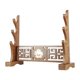 thumbnail image 1 of Soporte de espada Soporte de espada Marco de madera para sable de luz Wakizashi Dojo 3 niveles, 1 of 9
