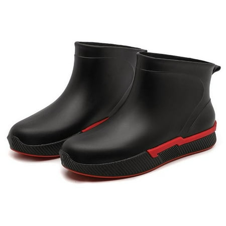 

Christmas Savings Feltree Travel Essentials Adult Rain Boots Women s Water Shoes Short-tube Rubber Shoes