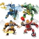 thumbnail image 2 of Ninja War Machine Skibidi - Armadura de inodoro Mech en miniatura, figura de acción, bloques de construcción compatibles con dibujos animados, anime, ciudades, juguetes, regalos, 2 of 5