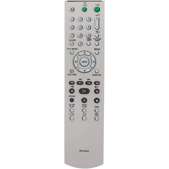 BOTTMA Nouvelle Télécommande RM-D624 Compatible pour Sony Lecteur DVD Disque Blu-Ray RMT-D175A RMT-D175P RMT-D185P RM-D641
