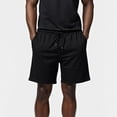 thumbnail image 6 of Colevkie Men's Casual Cotton Shorts with Drawstring Pockets Running Jogging Gym Solid Color, 6 of 7