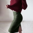 thumbnail image 6 of TAIAOJING Womens Short Skirt Short Women's Sexy Elastic Waist Skirt Party Carnival Dress Solid Color Half Skirt, 6 of 6