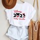 thumbnail image 1 of Disney Mickey Mouse Head Print T Shirt Woman Usa Harajuku Youthful Style Disneyland Clothes Aesthetic Fashion Female Tops TeeXXL Gao Jinjia LED, 1 of 2