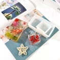 thumbnail image 4 of yuksok 8 Pieces Square Resin Rectangle Candle Cube Casting for Coaster Candle Soap, 4 of 9