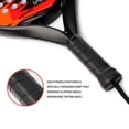thumbnail image 4 of Raqueta de pádel WLSRW con superficie de fibra de carbono, núcleo de espuma viscoelástica EVA, 4 of 8