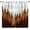 Brown, variant on Mountain Blackout Curtains Misty Forest Nature Woodland Scenery Landscape Art Print for Living Room Bedroom Kitchen Decor Rod Pocket Window Drapes 2 Panels 42x54in