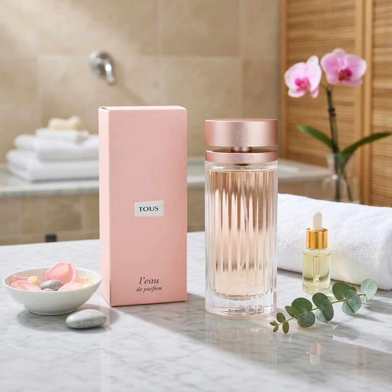 Tous L'eau Eau De Parfum for Ladies, Floral Woody Musk Fragrance