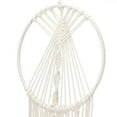 thumbnail image 3 of Uxcell 80 cm Iron Ring Macrame Dream Catchers Handmade Woven Cotton Dream Catcher for Decoration White, 3 of 6