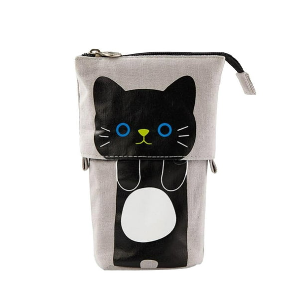 Sliding Pencil Case Box Unique Telescopic Pencil Bag Stationery Box Storage Bag