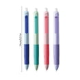 thumbnail image 6 of 4 Pack Erasable Gel Pens with 0.5 mm Fine Tips and Built-In Friction Erasers, Retractable Writing Pens for Journaling, Planning and Office Notes, Black, 6 of 6