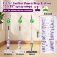 thumbnail image 2 of Paquete de 40 almohadillas desechables para mopa Swiffer Power Mop Funtin, 2 of 8