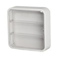 thumbnail image 3 of Caja de almacenamiento de 3 niveles CUTICAT Vitrina de montaje en pared para figuras color blanco, 3 of 8