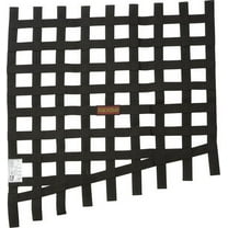 RaceQuip 729005RQP Window Net SFI 27.1 1 in Webbing 18 x 24 x 23 in Trapezoid Black Drag Race