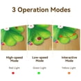 thumbnail image 5 of FeelNeedy 2 in 1 Interactive Cat Toys for Indoor Cats, Automatic Rechargeable Hide and Seek Cat Toy with Moving Concealed Feathers and Red Dot for Cats and Kittens Self Playing, 5 of 10