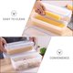 thumbnail image 5 of Caja de almacenamiento rectangular para alimentos de cocina, 2 unidades, a prueba de hojas, sellada, para fideos secos y pasta, 5 of 7