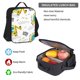 thumbnail image 5 of Easygdp Dinosaur on Excavator Mochila para Niños y Niñas con Set de Caja de Almuerzo y Estuche para Lápices 3 en 1, Mochila Escolar Estampada para Adolescentes, 5 of 7