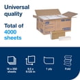 thumbnail image 2 of Toalla de mano Tork Multifold White H2 Universal 100% reciclada, 2 of 9