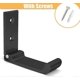 thumbnail image 3 of Foldable Wall Hooks, 4 Pieces Wall Mounted Helmet Holder, Invisible Coat Hooks, Aluminum Wall Hook, 3 of 5