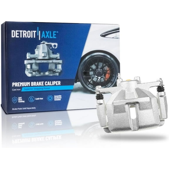 Detroit Axle - Front Right Brake Caliper for 2013-2022 Mazda CX-5 Disc Brake Caliper w/Bracket 2014 2015 2016 2017 2018 2019 2020 2021 Replacement Passenger Side Assembly