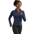 thumbnail image 3 of Rosvigor Women’s UPF 50+ Lightweight Athletic Jacket – Full Zip Sun Protection Long Sleeve Hiking Shirt with Thumb Holes, 3 of 8