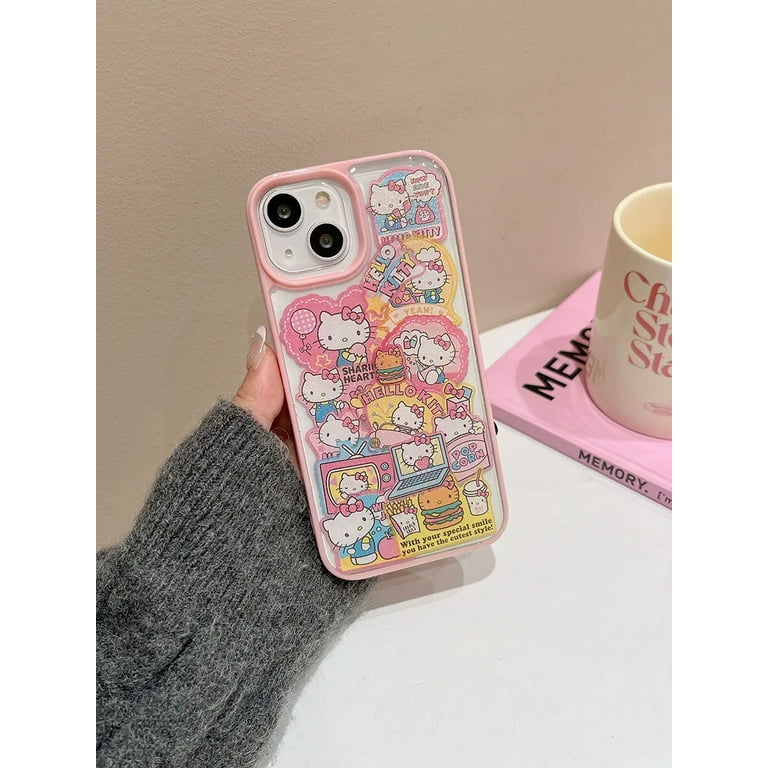 【新品未使用】Hello Kitty Sticker Case iPhone15 Hello Kitty and Friends Stickers MagSafe iPhone Case - Sonix