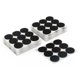 thumbnail image 1 of Gabinete Unique Bargains almohadillas de fieltro 22mm Diámetro 135uds negro, 1 of 2