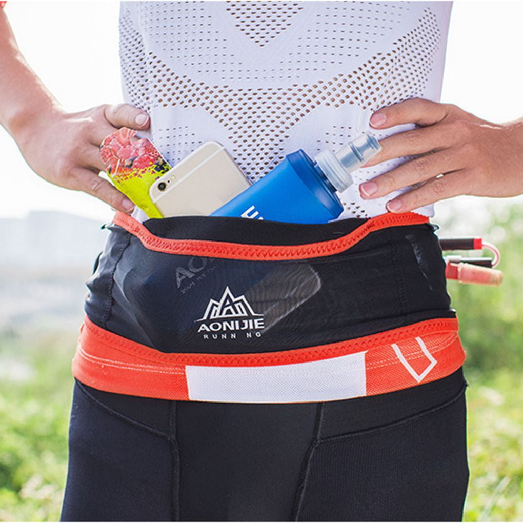 Men Women Waist Belt Pouch Outdoor 