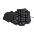 thumbnail image 1 of One Handed Keyboard, Single Hand Keyboard Plug and Play 35 Keys Accurate Control  for Game for Dorm for Home, 1 of 7