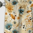 thumbnail image 3 of Designart "Natural Grace" Floral Blackout Curtain Single Panel, 3 of 4
