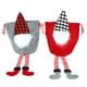 thumbnail image 1 of Bolsa de dulces de Papá Noel bolsa de regalos de Navidad bolsas de sacos de regalos de Navidad 2 uds pelusa suave para Halloween ANGGREK Otros, 1 of 8