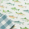 thumbnail image 6 of Now Designs Gone Fishin Printed and Woven Kitchen Towels, Set of 2, 6 of 7