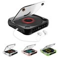 thumbnail image 2 of AMERTEER Wireless Rechargeable CD Player with Hold Function LED Display USB Audio Port  2000mAh Personal MP3 CD for Listening Music Prenatal Education Children Study, 2 of 6