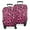 Pink and Black-1, variant on Pink and Black Of Leopard Print Luggage Cover Fashion Suitcase Cover Baggage Covers Fit 25-28 Inch Luggage (Go Travel)