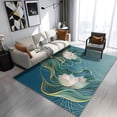 thumbnail image 4 of braveheart Add Style To Office Designer Chair Mat For Hard Floors Middle Layer Forms Fan 80*120（cm）, 4 of 6
