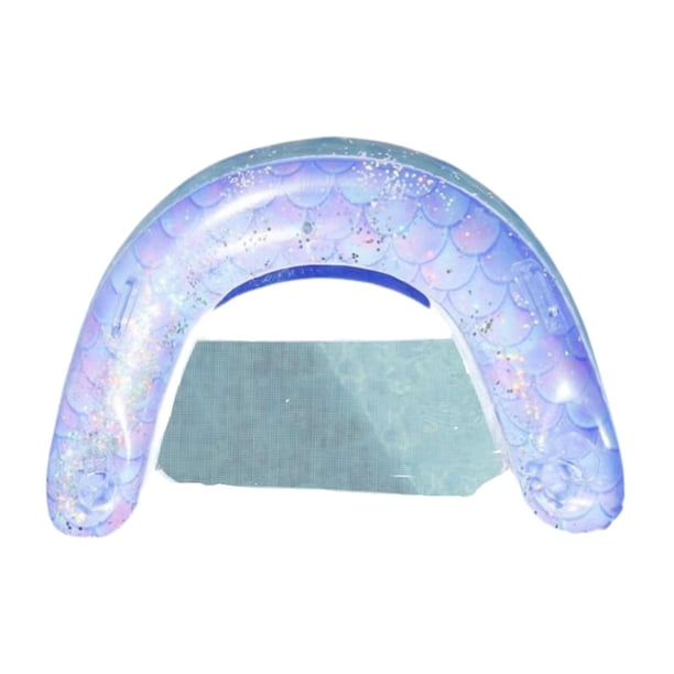 Flotadores de piscina hamaca inflable CUTICAT 130x83,5 cm color violeta