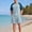 #241-Sky Blue, variant on Mens 2 Piece Mesh Raglan Sleeve T Shirt and Drawstring Shorts Set Athletic Sportswear Outfit for Men Gym Sky Blue M Gifts for Father