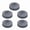 Black, variant on 5pcs High Hardness Billiard Cue Tips Replacement for Jump Break Cues