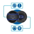 thumbnail image 2 of Par de altavoces de audio para puerta de coche Jensen JS6504 de 4 vías y 6.5 pulgadas, 2 of 8